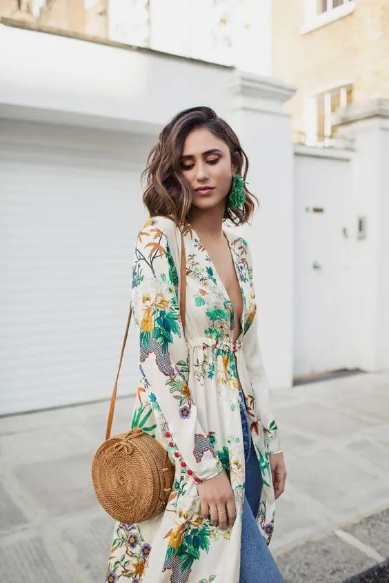 Kimonos Outfit Ideas: Best Street Style Ideas 2023 | Fashion Canons