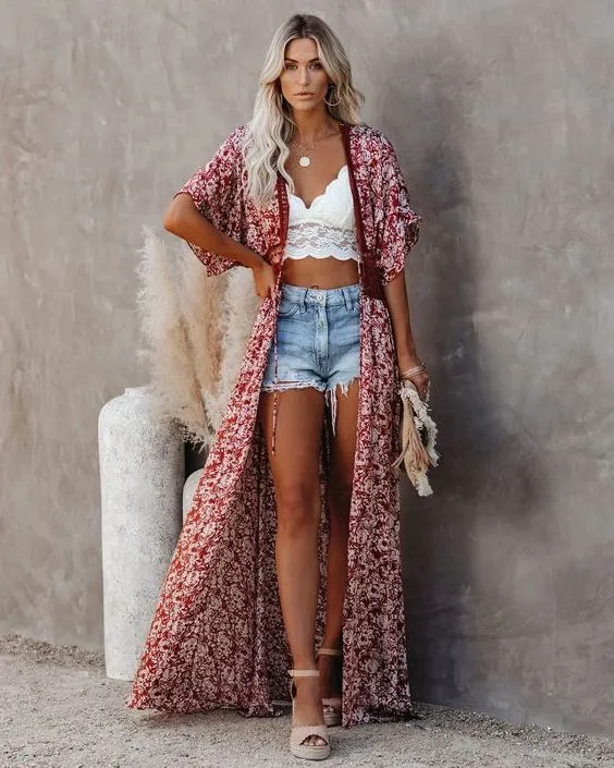 Kimonos Outfit Ideas: Best Street Style Ideas 2023