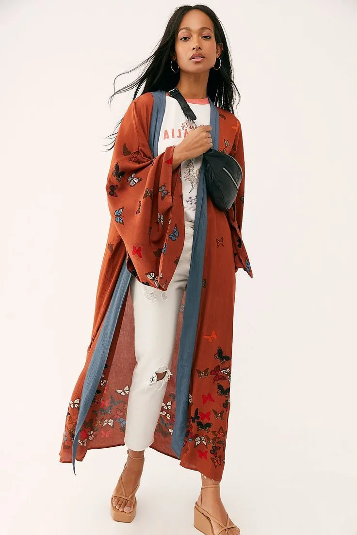 Kimonos Outfit Ideas: Best Street Style Ideas 2023