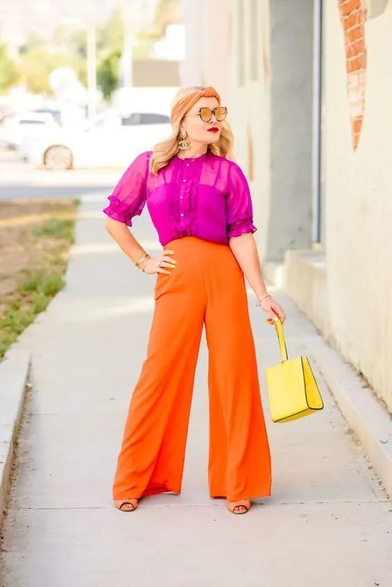 How To Wear Orange Trousers For Ladies 2023