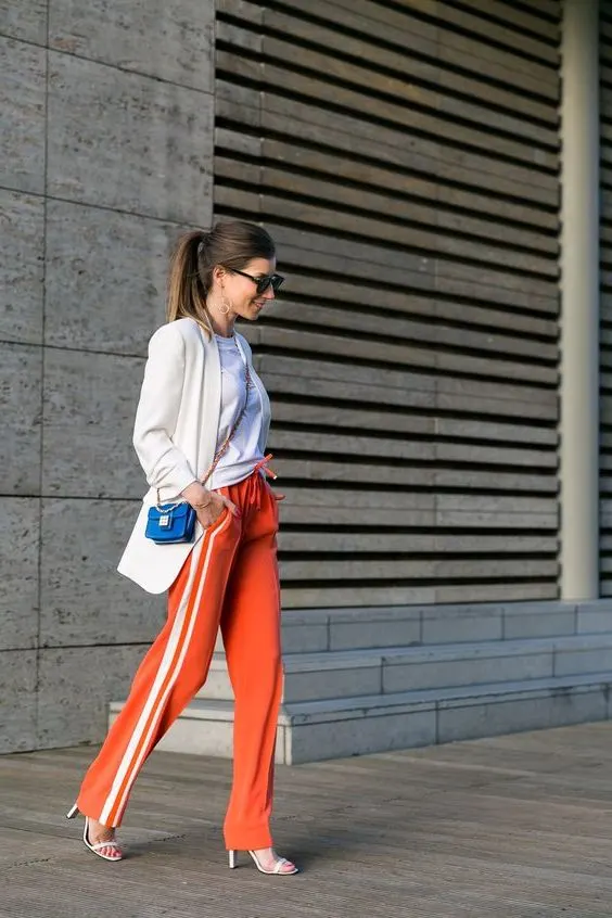 How To Wear Orange Trousers For Ladies 2023
