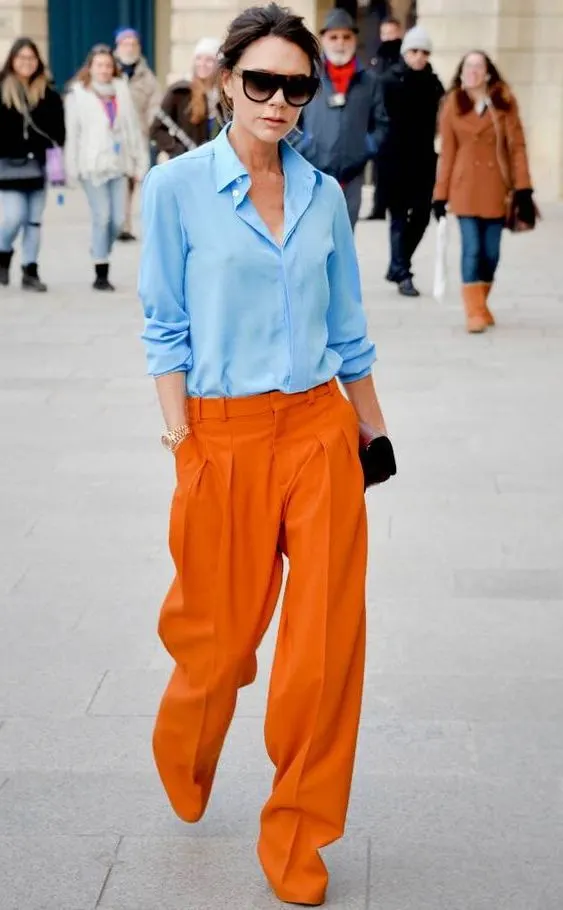 How To Wear Orange Trousers For Ladies 2023