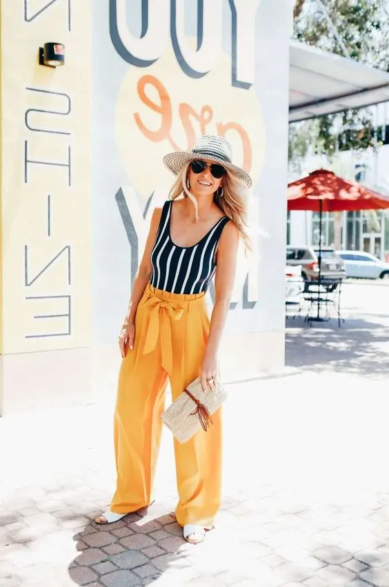 How To Wear Orange Trousers For Ladies 2023 | Fashion Canons