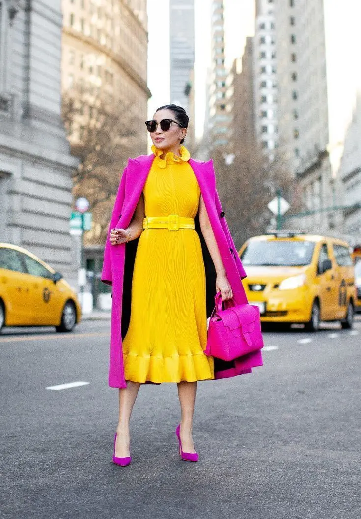 What Color Shoes to Wear with a Yellow Dress - Yellow Dress Outfit