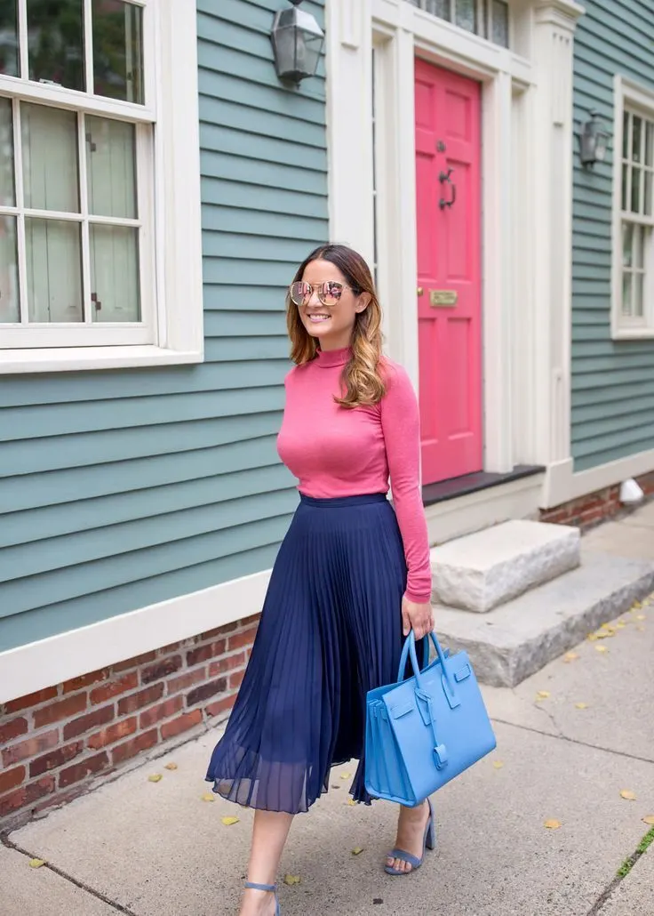 How To Wear Pleated Skirts: Best Street Style Looks 2023 | Fashion Canons