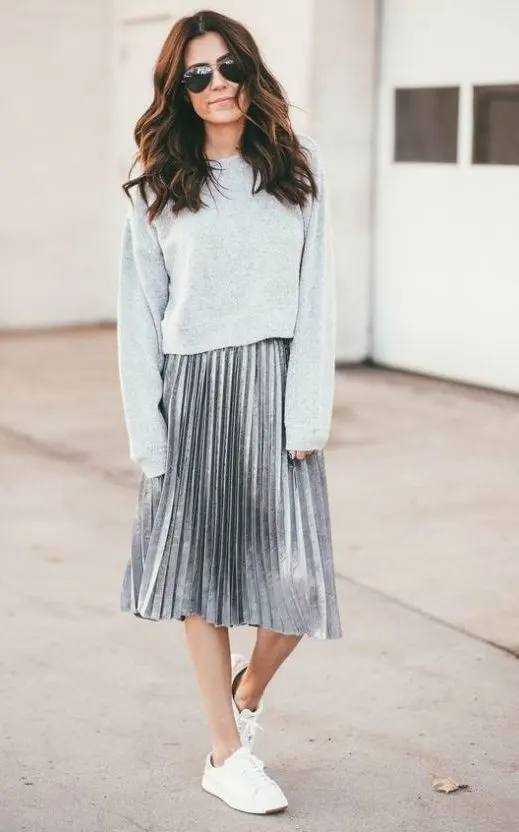 How To Wear Pleated Skirts: Best Street Style Looks 2023