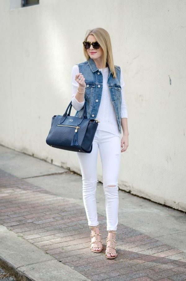 Sleeveless Jean Vests For Summer: Street Wear Ideas 2023