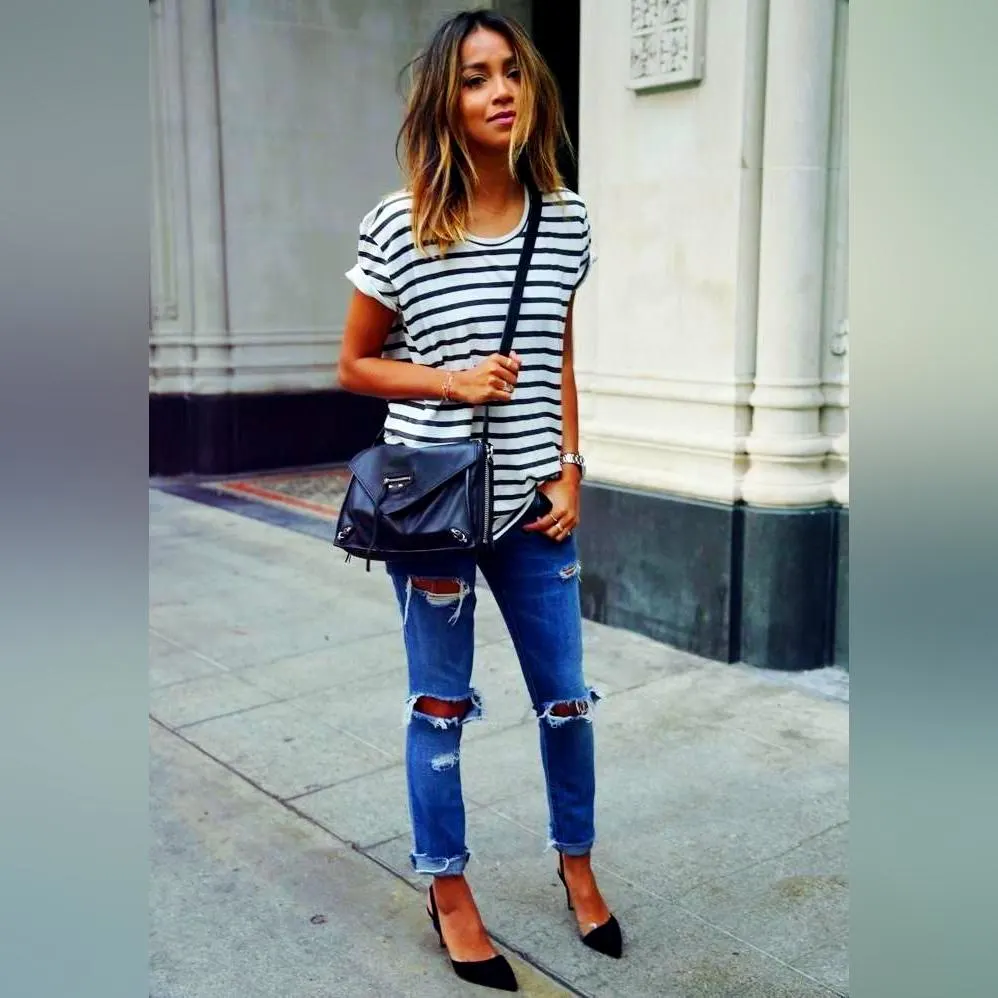 Summer Boyfriend Jeans Outfit For Women: 26 Outfit Ideas 2023