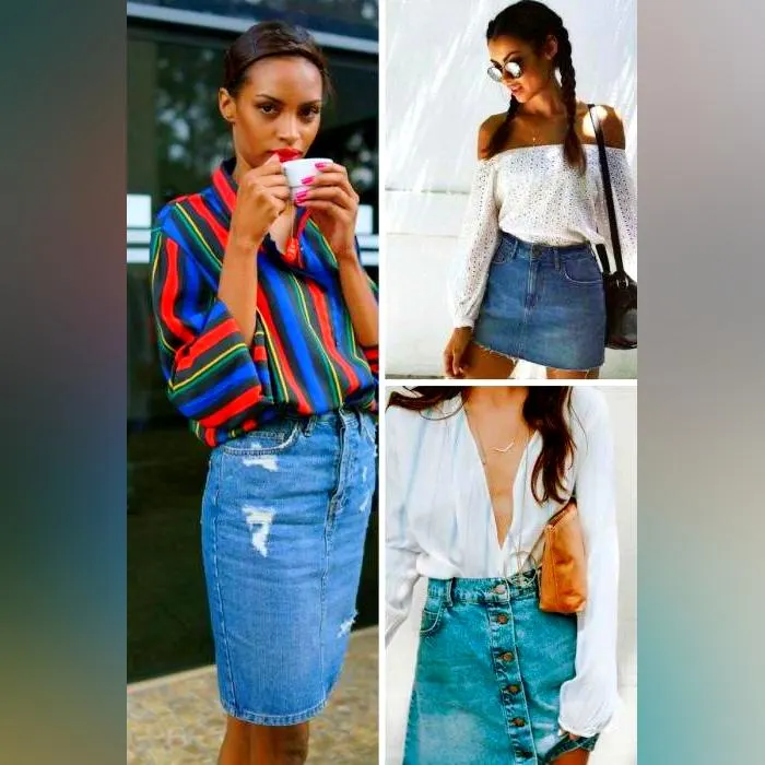 Denim Skirt Outfit Ideas: Simple And Easy Looks To Invest 2023