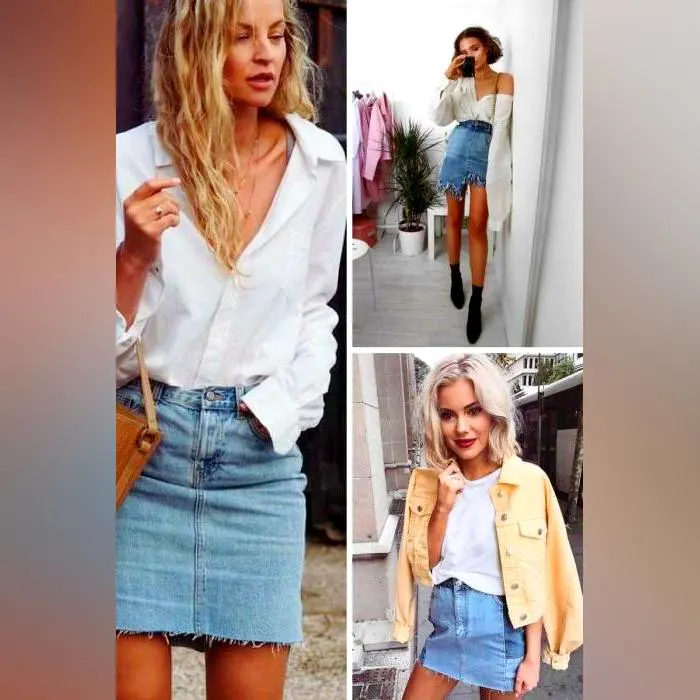 Denim Skirt Outfit Ideas: Simple And Easy Looks To Invest 2023