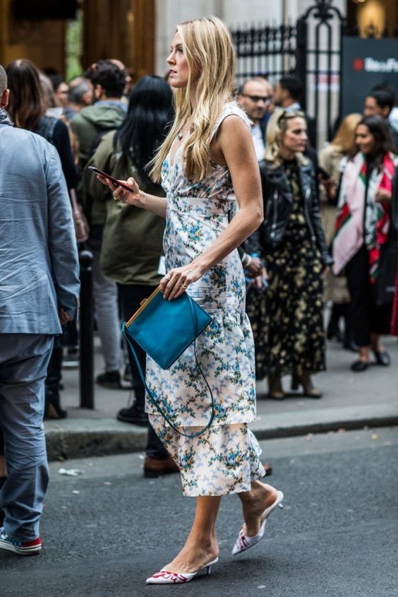 How To Wear A Floral Dress In Summer 2023