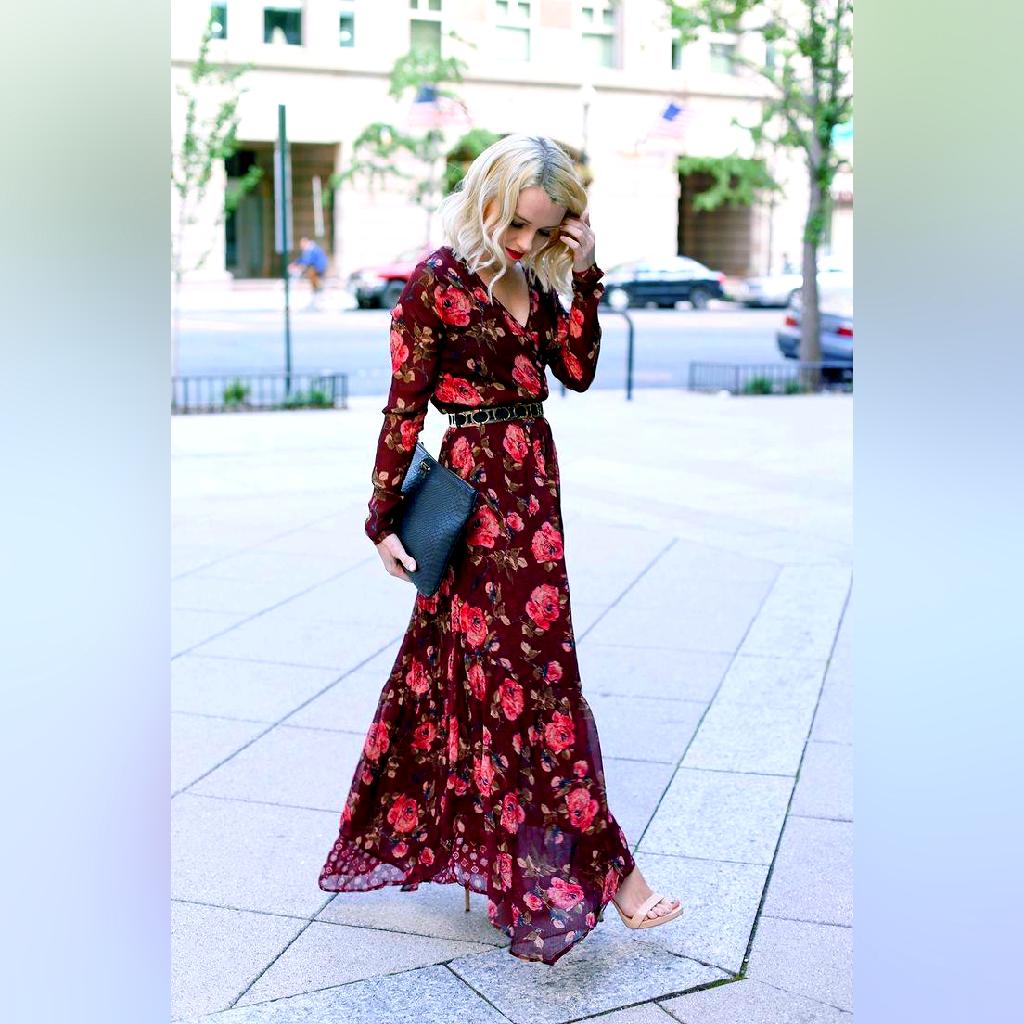 Maxi Dresses For Fall: 15 Outfit Ideas 2022