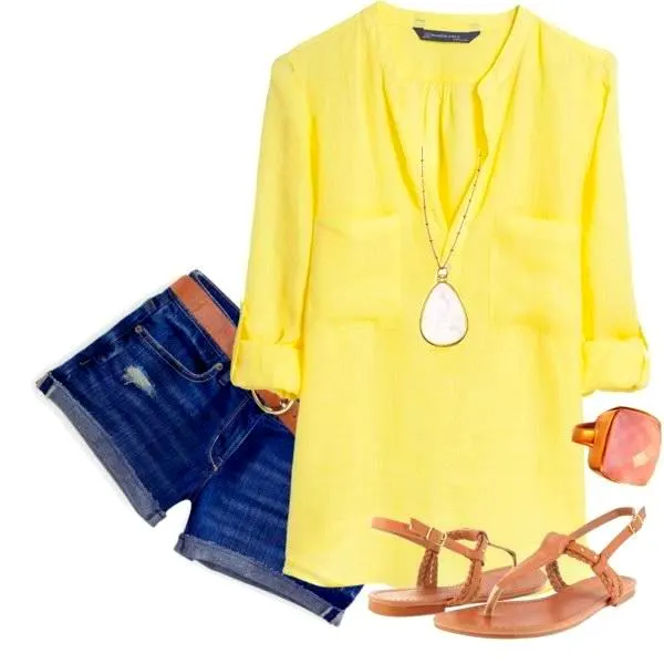 Yellow Aesthetic Outfits For Women: Brighten Up Your Day 2023