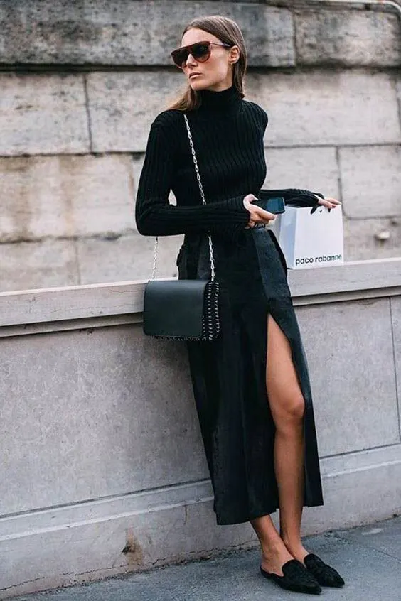 All Black Outfit Ideas For Fall 2023