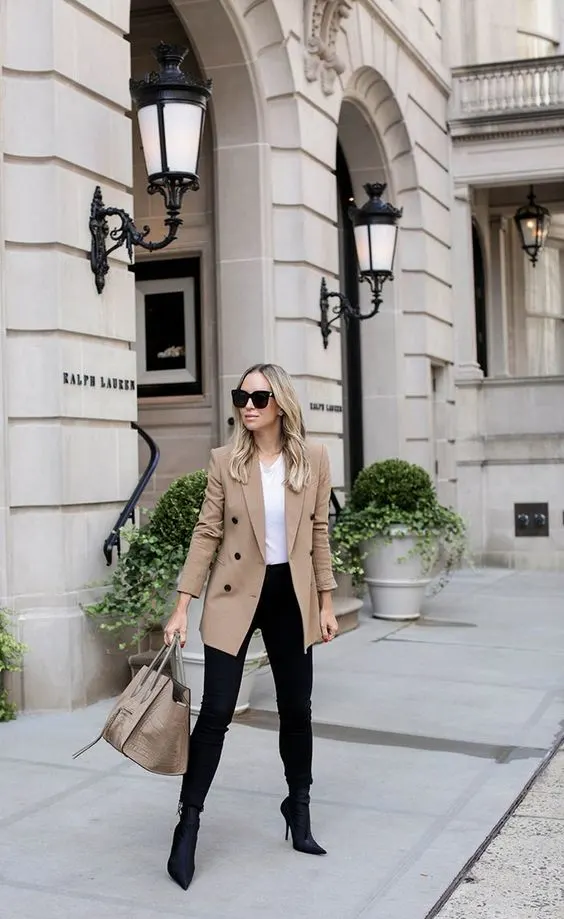 Camel Blazer Outfit: Best Guide For Women 2023