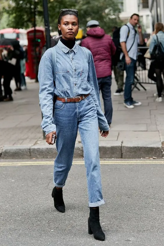 Double Denim Outfits: Beautiful Looks To Try 2023 | Fashion Canons