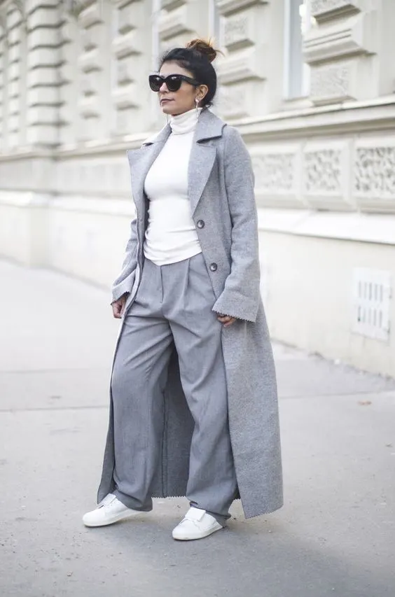 Grey Coat Outfit: Choose Your Favorite Look 2023