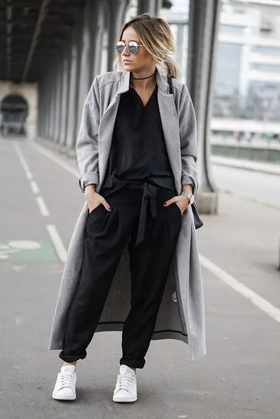 Grey Coat Outfit: Choose Your Favorite Look 2023