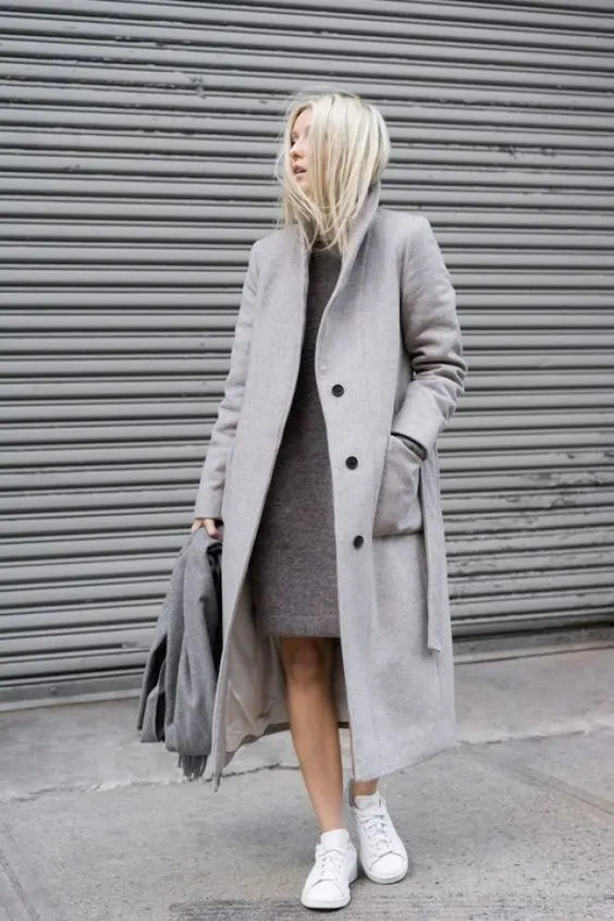 Grey Coat Outfit: Choose Your Favorite Look 2023