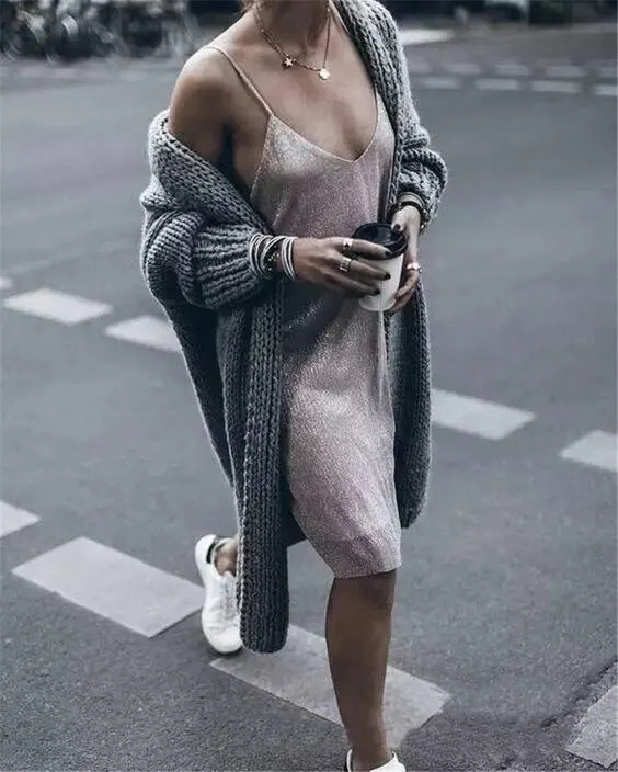 Long Grey Cardigan Outfit: Inspiring Guide For Women 2023