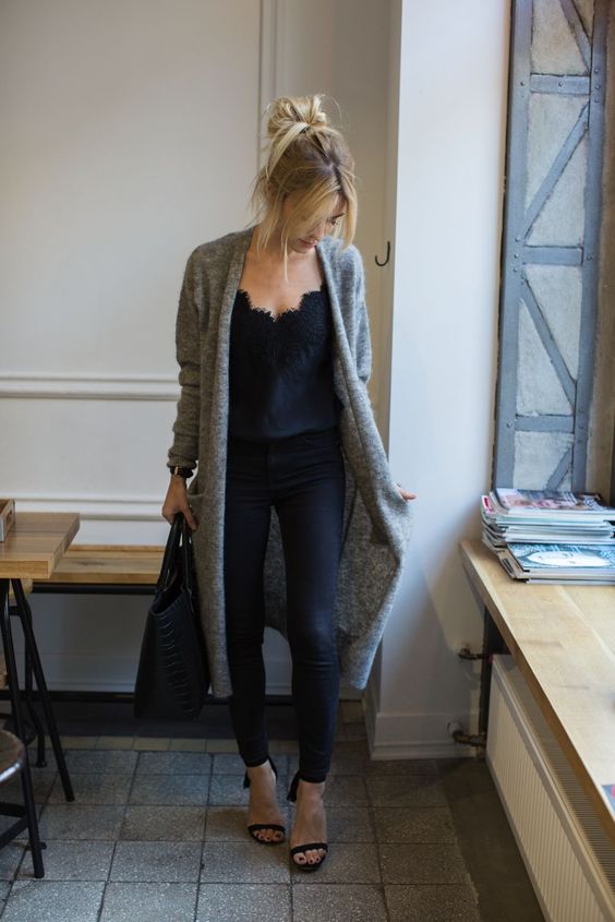 Long Grey Cardigan Outfit: Inspiring Guide For Women 2022