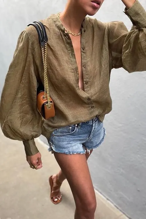 Should I Wear Khaki Blouse For Summer 2023