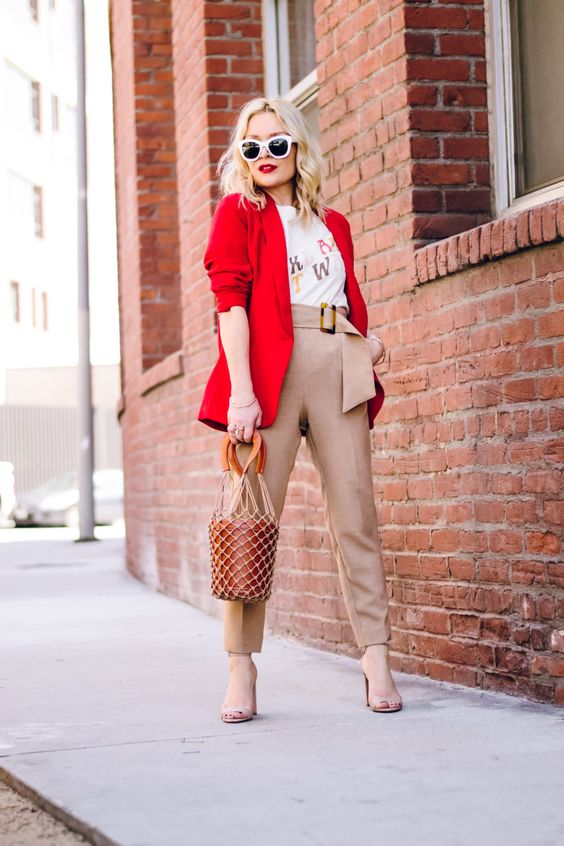 Red Blazer Outfit Ideas For Women: Find Your Powerful Style 2023