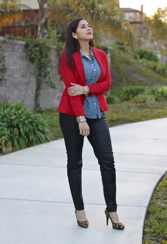 Red Blazer Outfit Ideas For Women: Find Your Powerful Style 2023