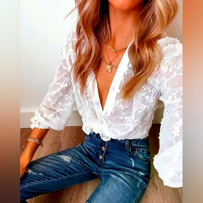 How To Wear Sheer White Blouses This Summer 2022