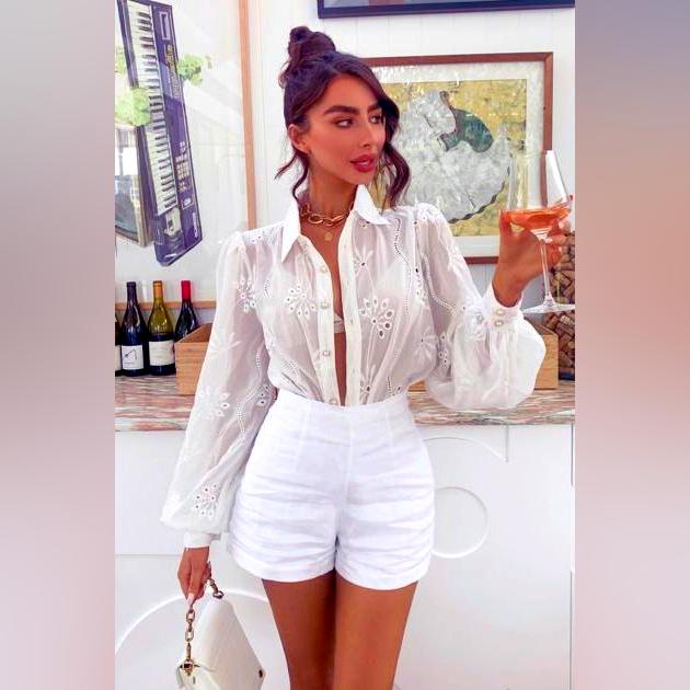 How To Wear Sheer White Blouses This Summer 2022
