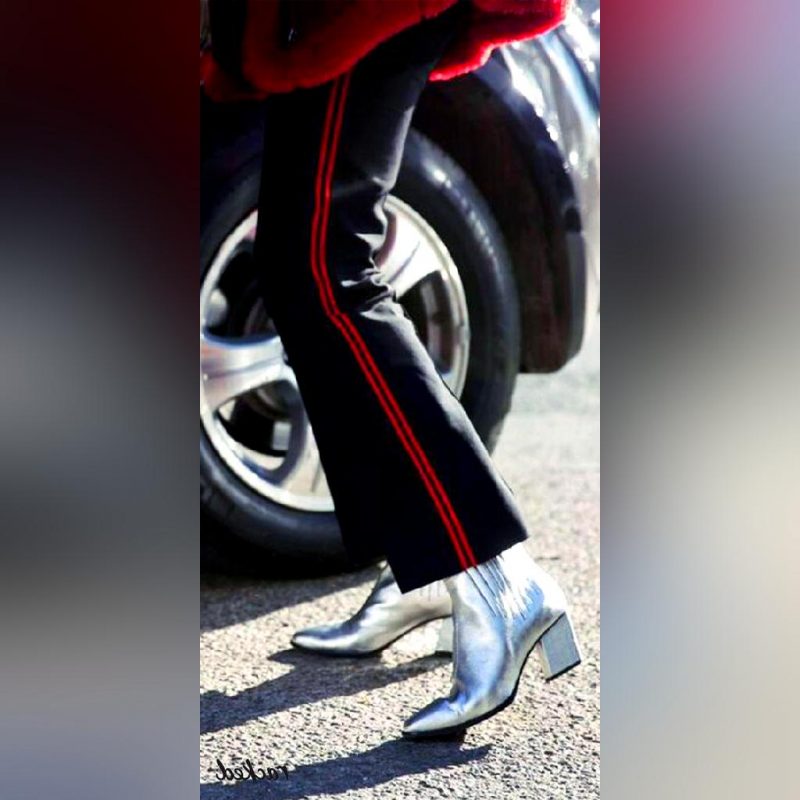How To Style Metallic Silver Booties This Spring 2022
