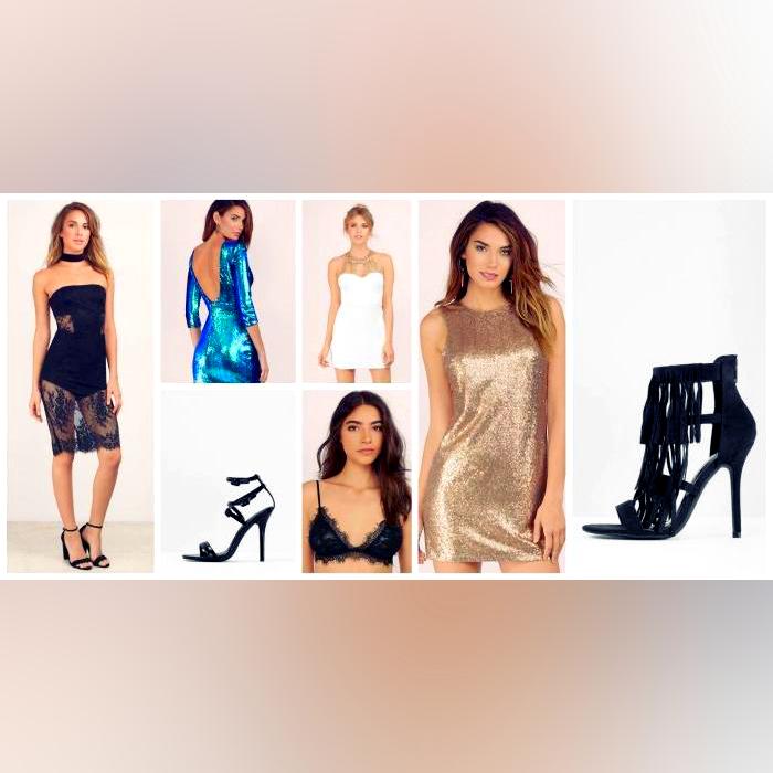 Strappy Heel Outfits For New Year Party 2022
