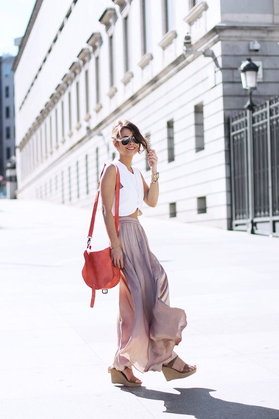 White Top And Maxi Skirt Outfit: Should You Wear It 2023
