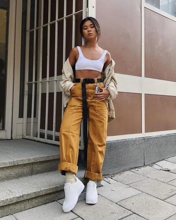 Cargo Pants And Crop Top: Essential Street Style Guide 2023 | Fashion ...