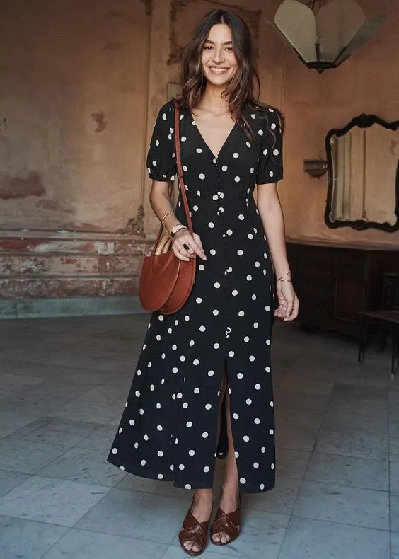 Polka Dot Dress Outfit Ideas For Summer 2023