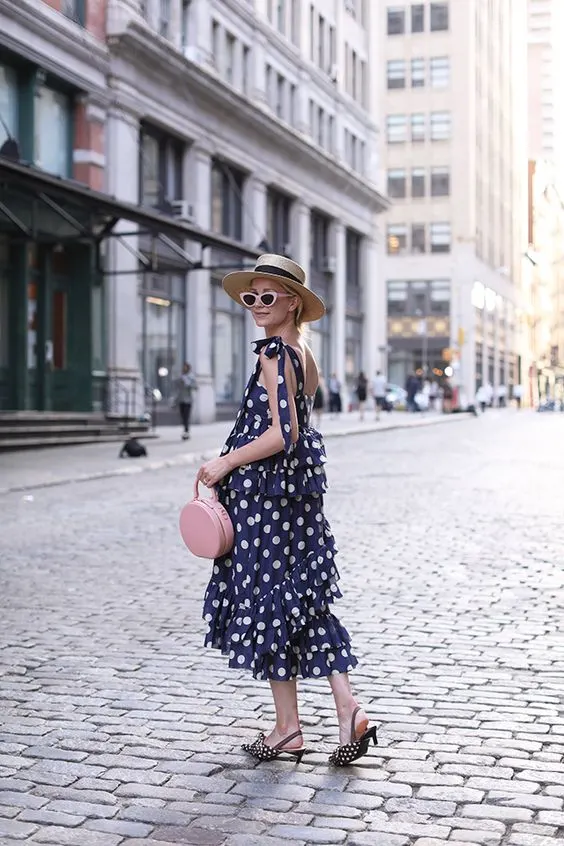 Polka Dot Dress Outfit Ideas For Summer 2023