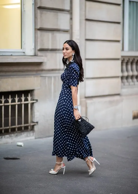 Polka Dot Dress Outfit Ideas For Summer 2023