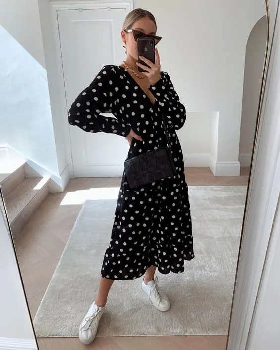 Polka Dot Dress Outfit Ideas For Summer 2023