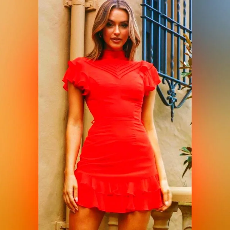 Best Ways How To Wear Red Mini Dress For Summer 2023